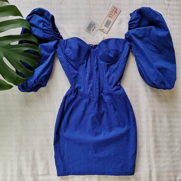 Deep Blue Oh Polly Dress, XS - Picture 1 of 3
